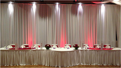 Wedding Lights Dural Red Bridal Table Wedding room lighting 6460